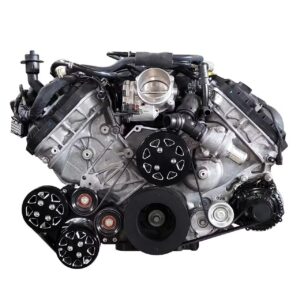 All American Billet FDS-351C-201-CP-FF Serpentine Kit, Ford 351C